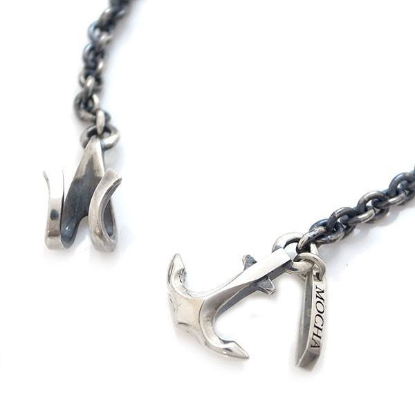 ≪DAgDART/ダグダート≫【MOCHA】イカリモチーフ シルバーブレスレット 