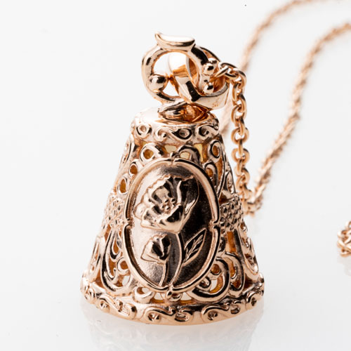 ≪うみくん × GINTOKI コラボアクセサリー Vol.4≫ペンダント K10製ピンクゴールド