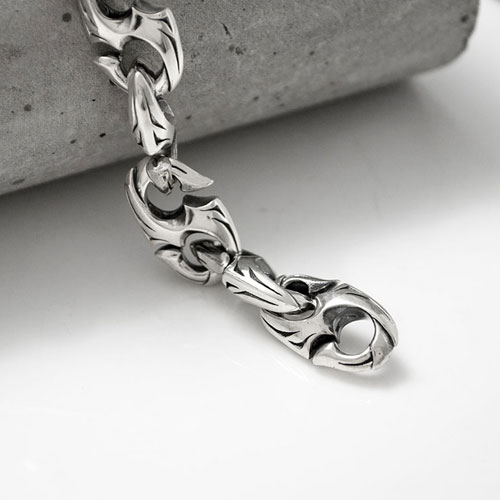 ≪DAgDART/ダグダート≫【BUDDY】釣り針モチーフ シルバーブレスレット 