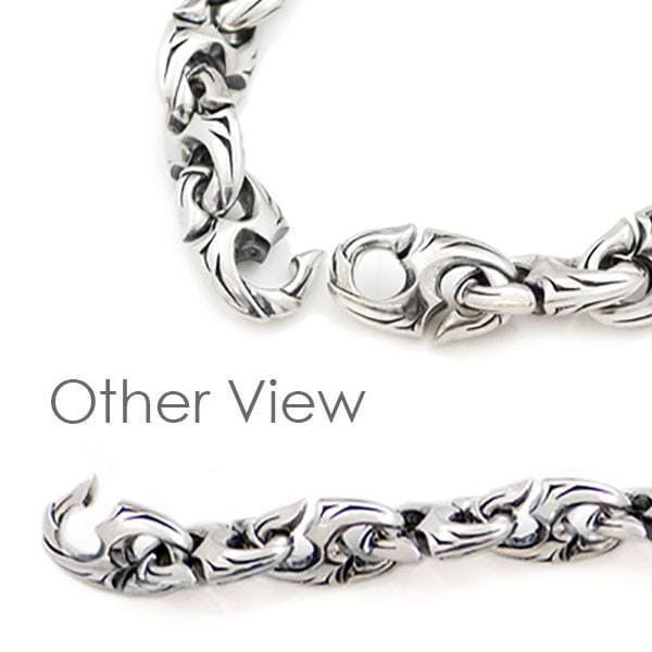 ≪DAgDART/ダグダート≫【BUDDY】釣り針モチーフ シルバーブレスレット 