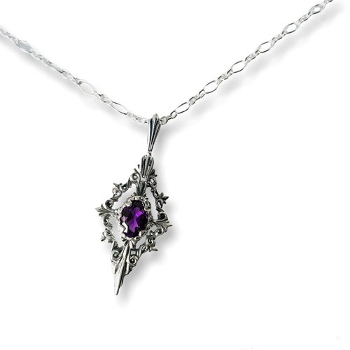 ≪GimmelGarden/ギメルガーデン≫Risonatore  /共振回廊　small　アメシスト　ペンダント