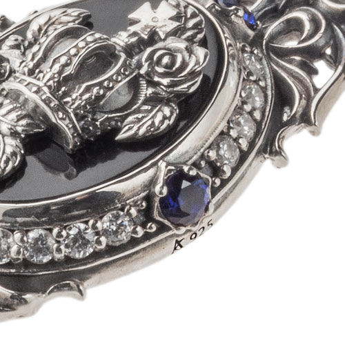 ≪Artemis Kings/アルテミスキングス≫黒薔薇ペンダント　AKP0141