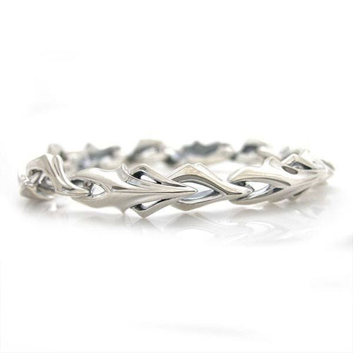 ≪DAgDART/ダグダート≫シルバーブレスレット 【STARE】