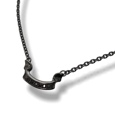 ≪FatimaDesign/ファティマデザイン≫ペアセット販売/サン・シュエール　ネックレス/ブラック&ピンクゴールド