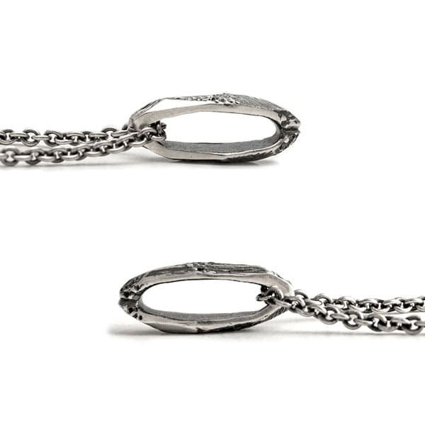 ≪DAgDART/ダグダート≫シルバーペンダント 「Scratch」 (メンズ)