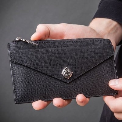 財布 Artemis Classic/フラグメントケースウォレット メンズ アルテミスクラシック⁄[財布⁄ウォレット]L字 スリム サフィアーノ ミニ