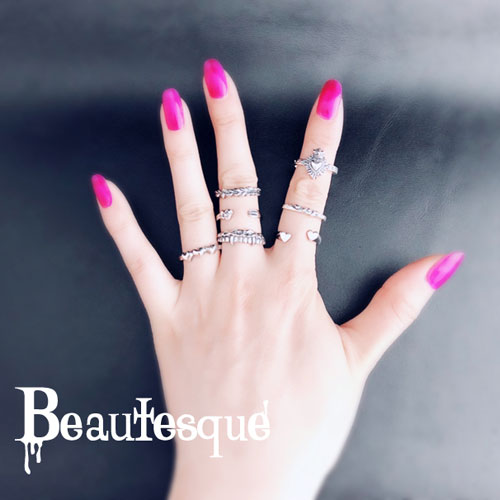 ≪Beautesque/ビュウテスク≫Imitation Mind ring/シルバーリング