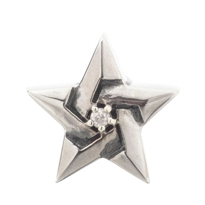 ≪Artemis Kings/アルテミスキングス≫五芒星スタッドピアス(片耳分)