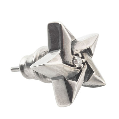 ≪Artemis Kings/アルテミスキングス≫五芒星スタッドピアス(片耳分)