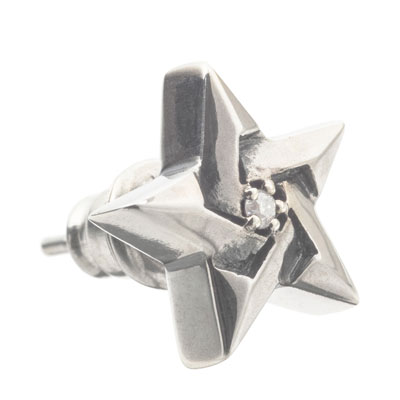 ≪Artemis Kings/アルテミスキングス≫五芒星スタッドピアス(片耳分)