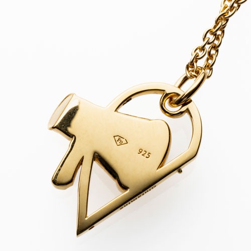 ≪しじたみん企画(仮) × Fatima Design コラボアクセサリー≫ぐるたみんモデル SV製ペンダント/イエローゴールドカラー