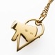 ≪しじたみん企画(仮) × Fatima Design コラボアクセサリー≫ぐるたみんモデル SV製ペンダント/イエローゴールドカラー