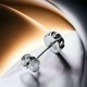 ≪FatimaDesign/ファティマデザイン≫デイスターピアス(ステンレス)
