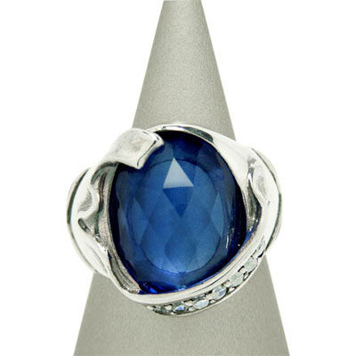 ≪FatimaDesign/ファティマデザイン≫ペアセット販売/オーブリング RED&BLUE