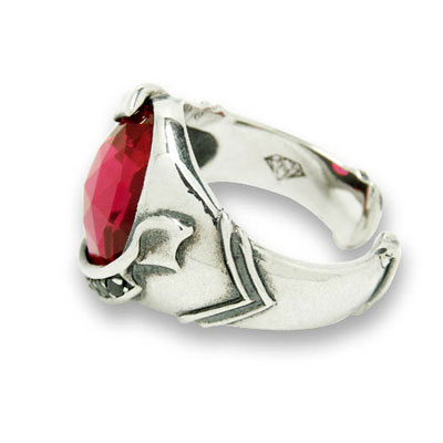 ≪FatimaDesign/ファティマデザイン≫ペアセット販売/オーブリング RED&BLUE