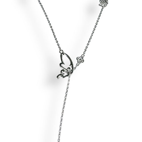 ≪Artemis Kings/アルテミスキングス≫バタフライラリエットペンダント(チェーン付き)