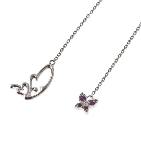 ≪Artemis Kings/アルテミスキングス≫バタフライラリエットペンダント(チェーン付き)