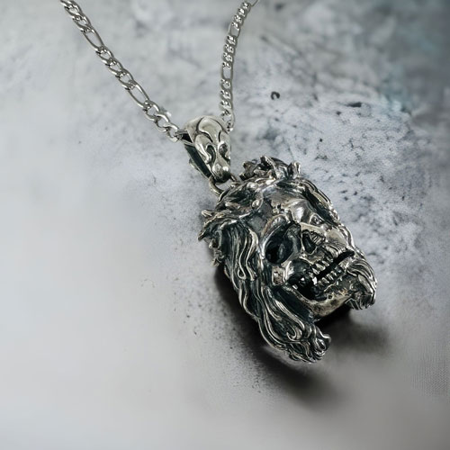 銀時限定商品≪FatimaDesign/ファティマデザイン≫メメント・モリ・ジーザス　ペンダント