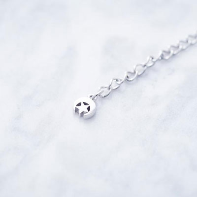 ≪Crescent Luna/クレセントルナ≫CRYSTAL GLASS CHAIN/クリスタルグラスチェーン