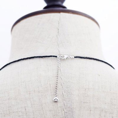 ≪Crescent Luna/クレセントルナ≫CRYSTAL GLASS CHAIN/クリスタルグラスチェーン