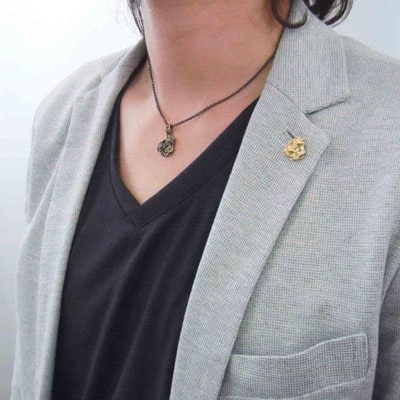 大逆転裁判 Fatima Design シャーロック・ホームズ ピンバッジ 販売終了≪大逆転裁判×Fatima Designコラボアクセサリー