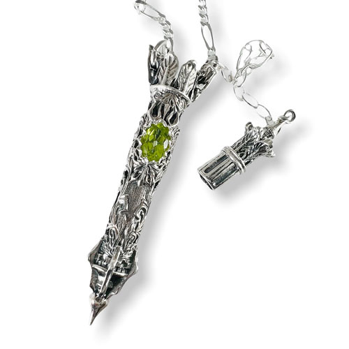 ≪GimmelGarden/ギメルガーデン≫ReattoreAutofertilizzante la Medicina sia Efficace 薬効増殖炉 Ver.5　ペリドットペンダント