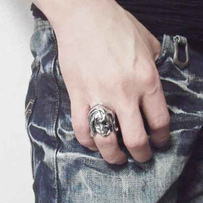 銀時限定商品≪FatimaDesign/ファティマデザイン≫メメント・モリ・マリア　リング