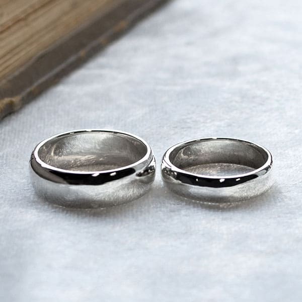 ≪DAgDART/ダグダート≫【ペア】合わせるとハート シルバーペアリング  /刻印可能