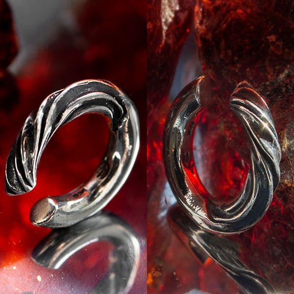 ≪DAgDART/ダグダート≫イヤーカフ シルバー 925 