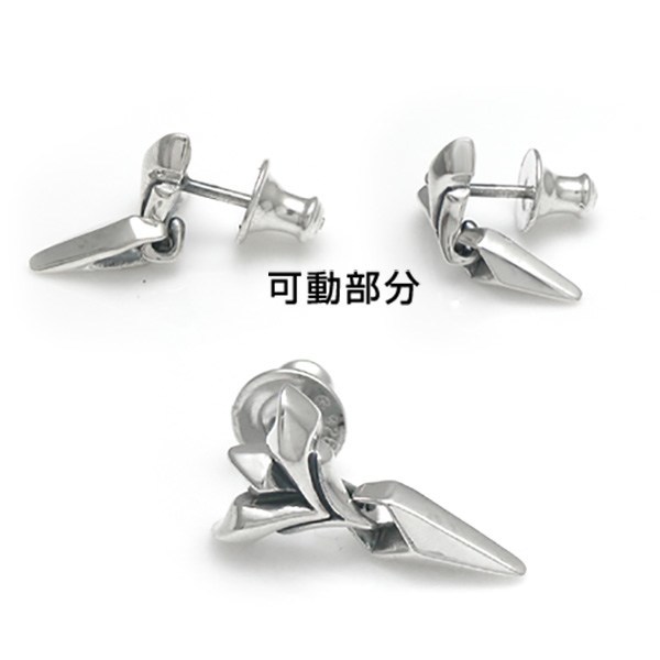 ≪DAgDART/ダグダート≫【Axis Balancer】シルバーピアス  