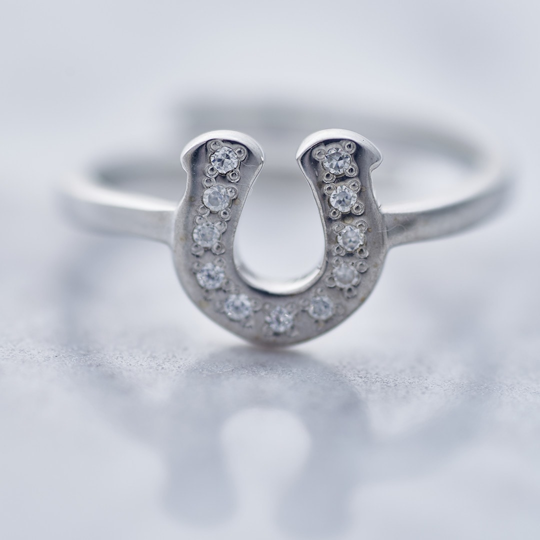 ≪Crescent Luna/クレセントルナ≫HERRADURA RING/ヘラデュラリング SILVER