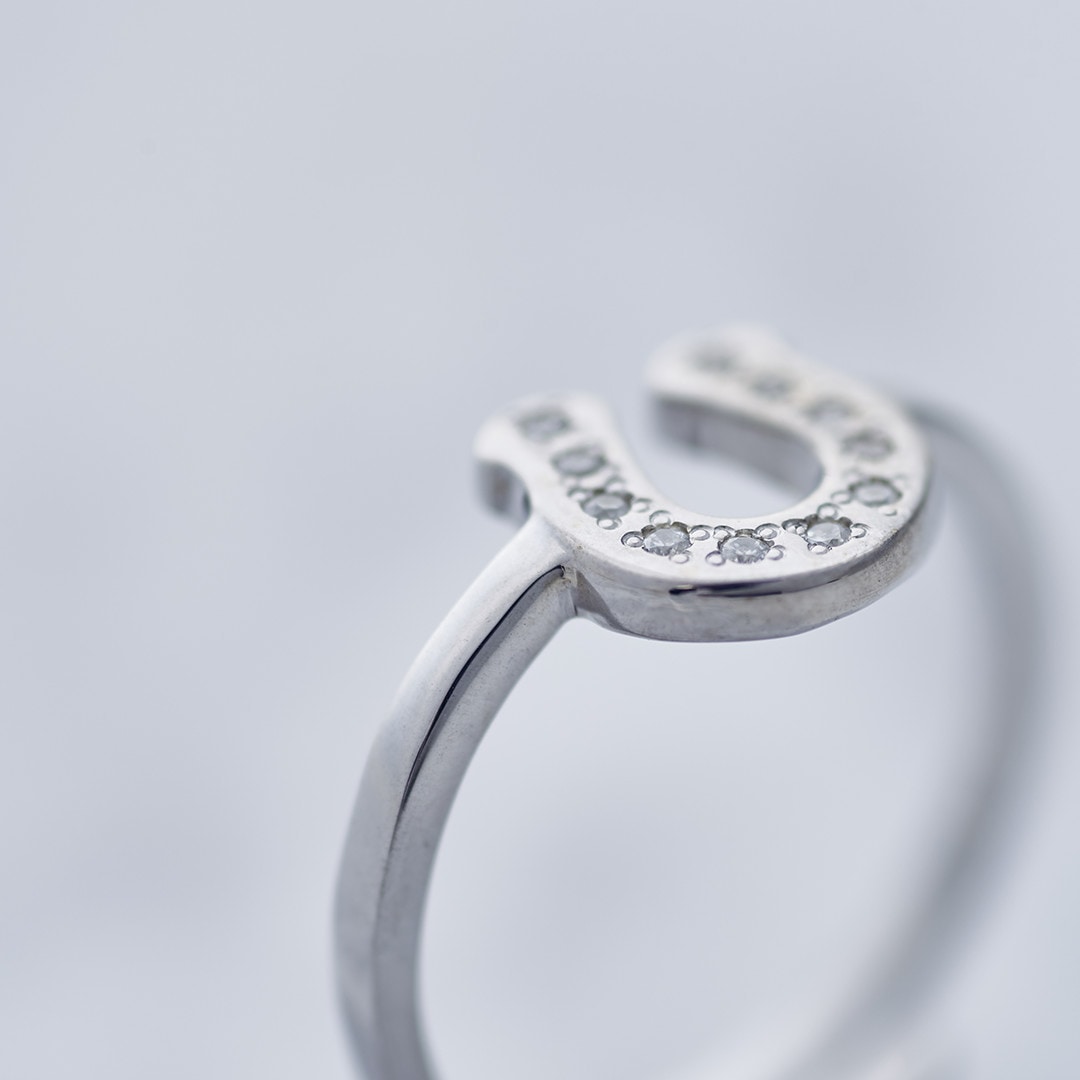 ≪Crescent Luna/クレセントルナ≫HERRADURA RING/ヘラデュラリング SILVER