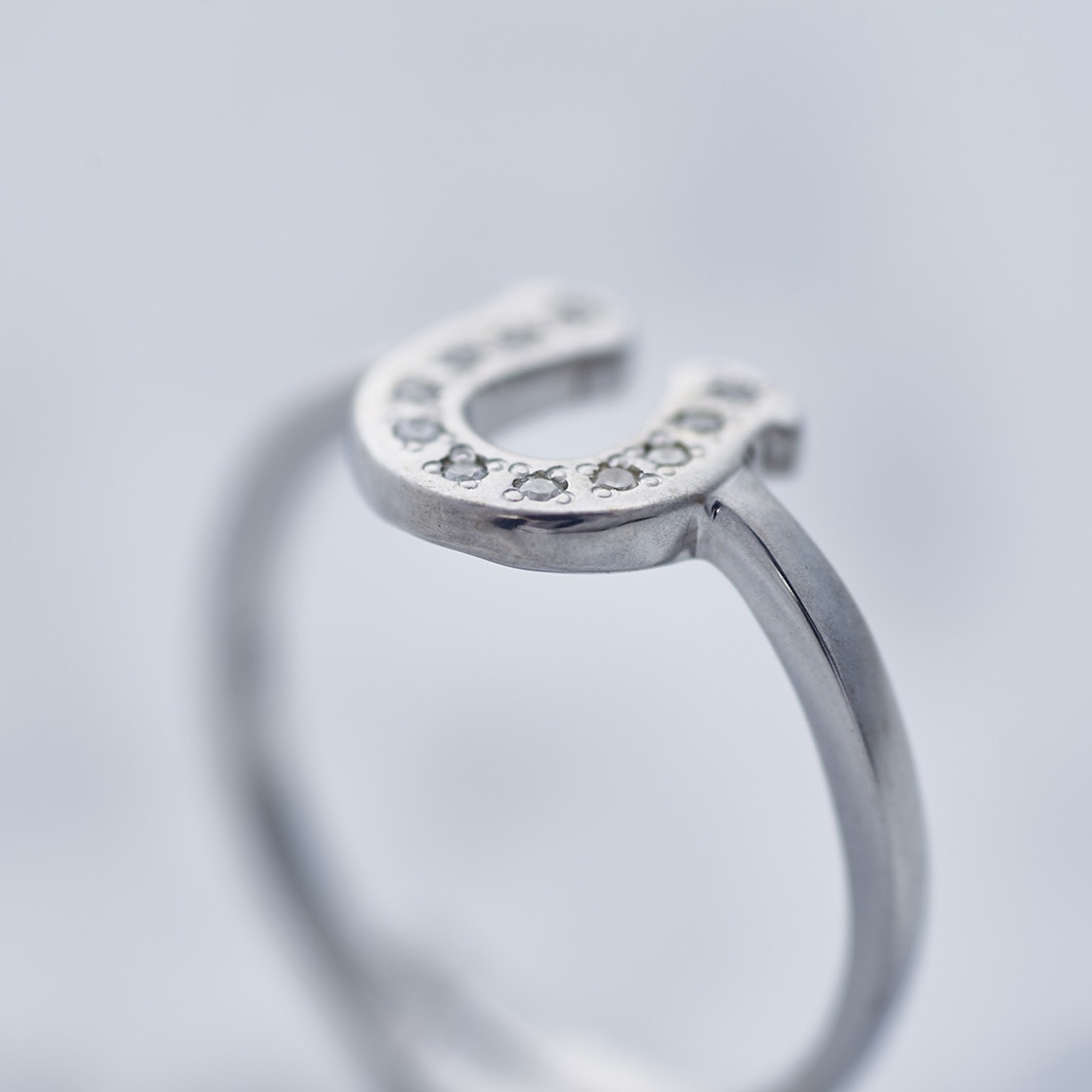 ≪Crescent Luna/クレセントルナ≫HERRADURA RING/ヘラデュラリング SILVER