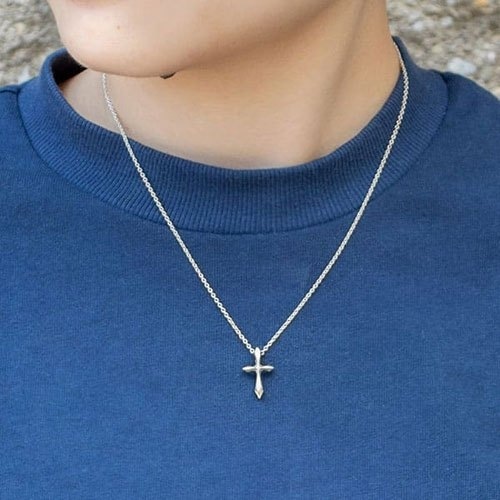 ≪DAgDART/ダグダート≫クロス シルバーペアペンダント /DT-501-502