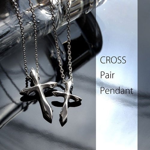 ≪DAgDART/ダグダート≫クロス シルバーペアペンダント /DT-501-502