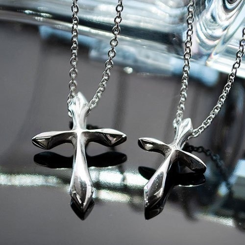 ≪DAgDART/ダグダート≫クロス シルバーペアペンダント /DT-501-502