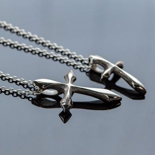 ≪DAgDART/ダグダート≫クロス シルバーペアペンダント /DT-501-502