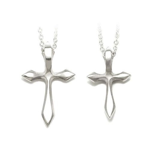 ≪DAgDART/ダグダート≫クロス シルバーペアペンダント /DT-501-502