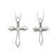 ≪DAgDART/ダグダート≫クロス シルバーペアペンダント /DT-501-502