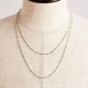≪Crescent Luna/クレセントルナ≫CUERDA CHAIN/クエルダチェーン　シルバー