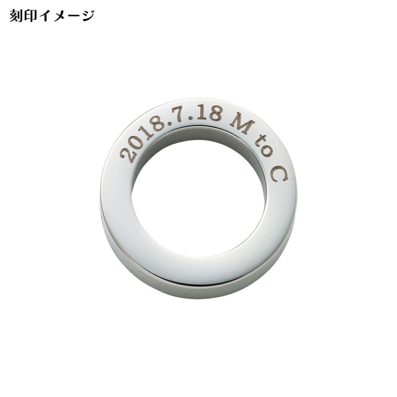 ≪white clover/ホワイトクローバー≫ペアネックレス ステンレス