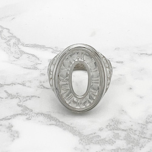 ≪Mad Graffiti/マッドグラフィティ≫アブソリュート アラウンドサークル”M”リング ホワイト