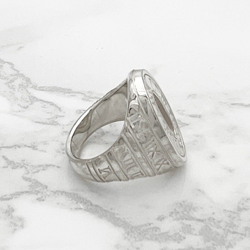 ≪Mad Graffiti/マッドグラフィティ≫アブソリュート アラウンドサークル”M”リング ホワイト