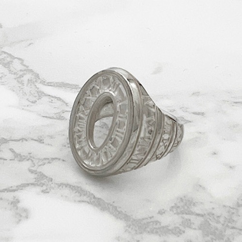 ≪Mad Graffiti/マッドグラフィティ≫アブソリュート アラウンドサークル”M”リング ホワイト