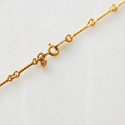 クレセントルナ  クエルダチェーン、クルス ≪Crescent Luna/クレセントルナ≫CUERDA CHAIN/クエルダチェーン