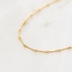 ≪Crescent Luna/クレセントルナ≫CUERDA CHAIN/クエルダチェーン　ゴールド