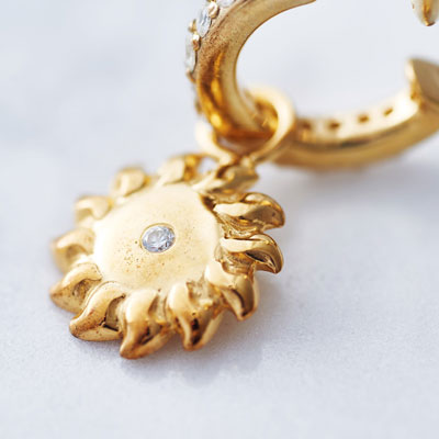 ≪Crescent Luna/クレセントルナ≫POWER PIERCE/パワーピアス GOLD