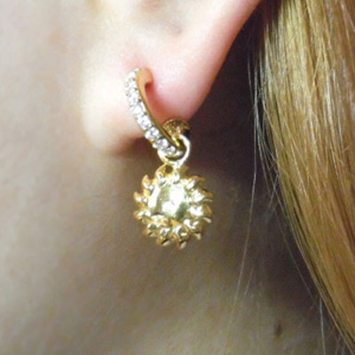 ≪Crescent Luna/クレセントルナ≫POWER PIERCE/パワーピアス GOLD