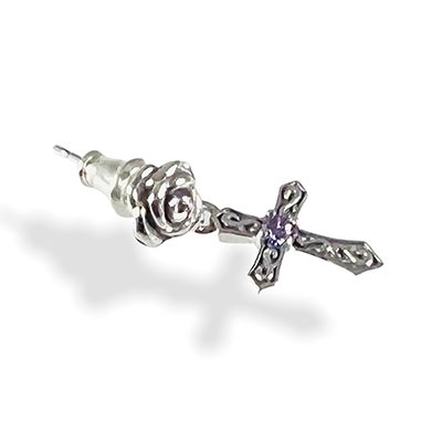 ≪Artemis Kings/アルテミスキングス≫ローズクロスドロップピアス AKE0081