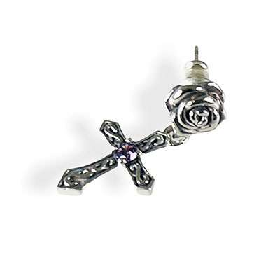 ≪Artemis Kings/アルテミスキングス≫ローズクロスドロップピアス AKE0081